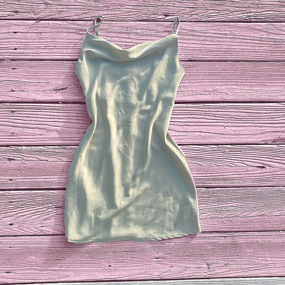 Urban Outfitters Cowl neck slip dress